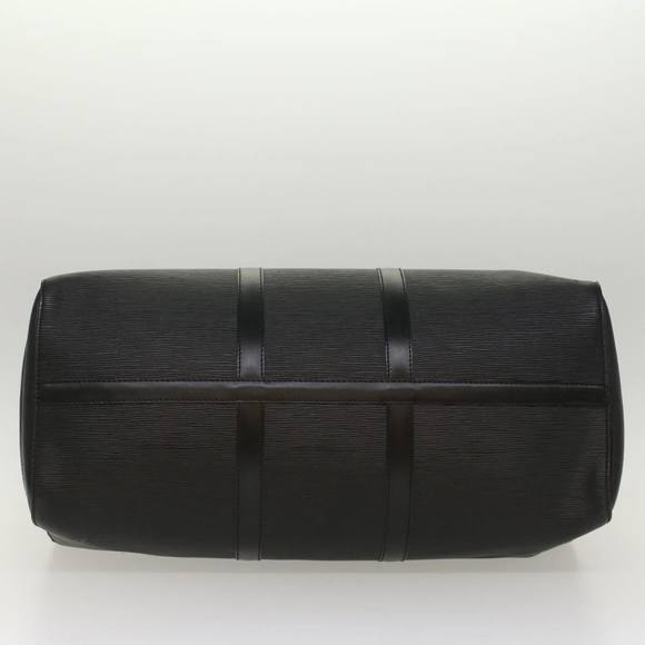LOUIS VUITTON Epi Keepall 50 Boston Bag Black M42962 LV Auth 51559 - Picture 5 of 16